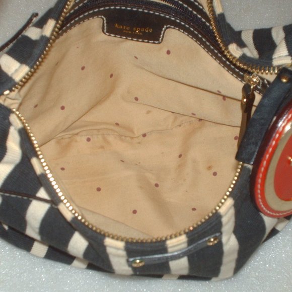 Very lovely Kate Spade New York striped purse - Picture 5 of 6